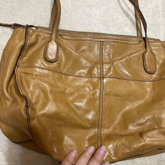 Hobo Shoulder Purse Friar Brown Distress Leather Sophisticated office - Picture 4 of 16